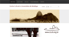 Desktop Screenshot of ccub.org.br